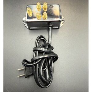 GE 4-Way Distribution Amplifier TV Audio Video AV Cable Coax 50-900MHz